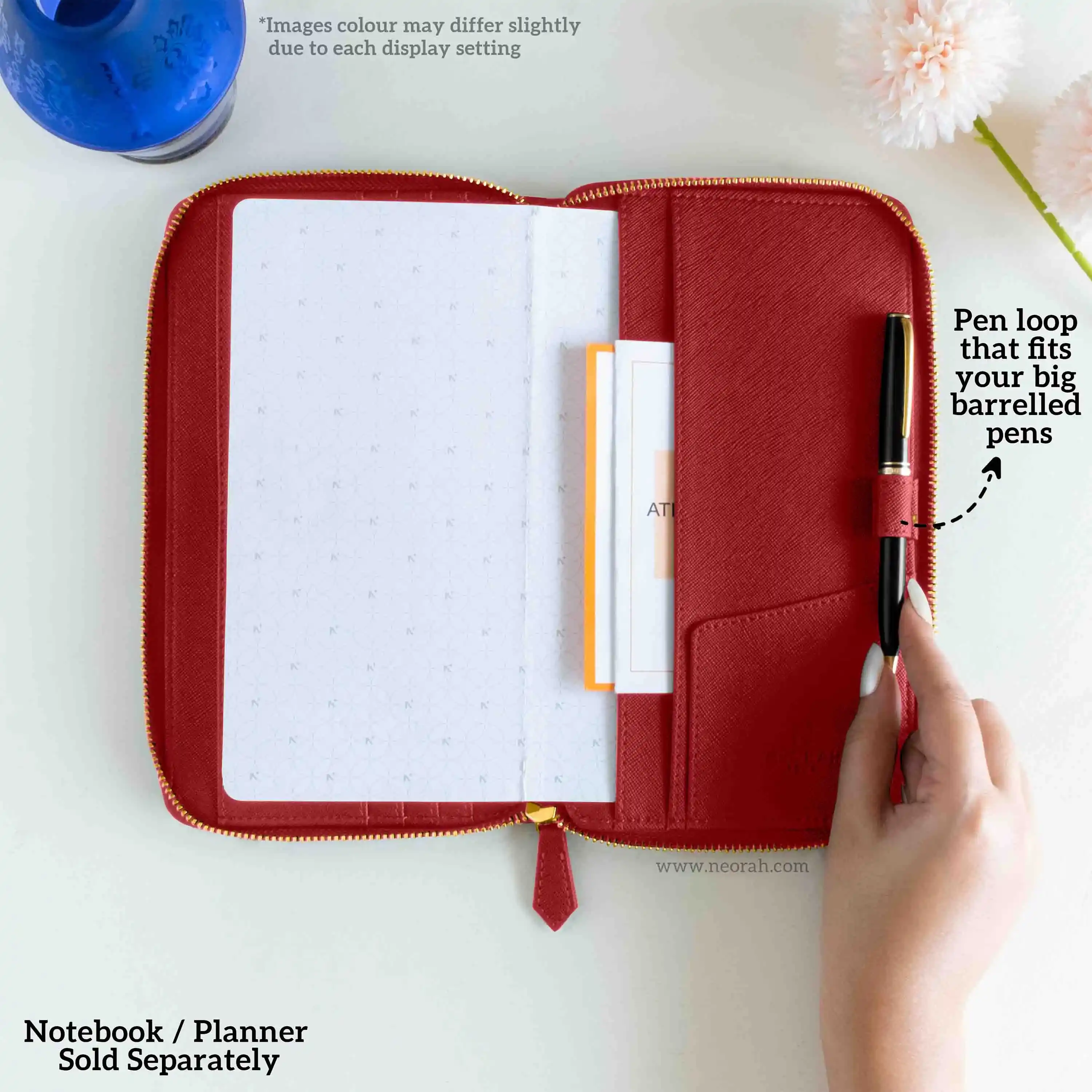 PETITE - REFILLABLE QUILTED ORGANISER SLEEVE - ZIP - Image 95