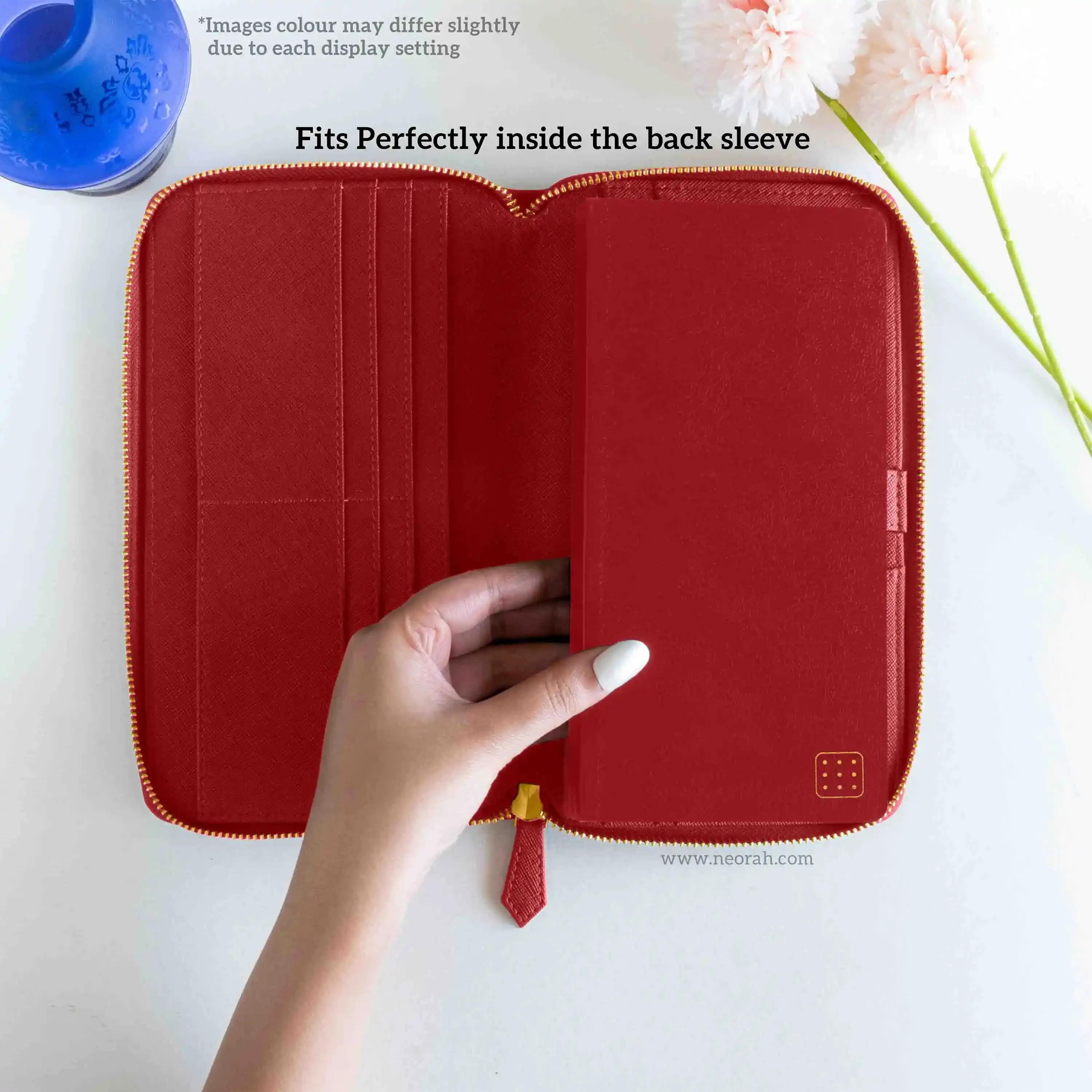 PETITE - REFILLABLE QUILTED ORGANISER SLEEVE - ZIP - Image 98
