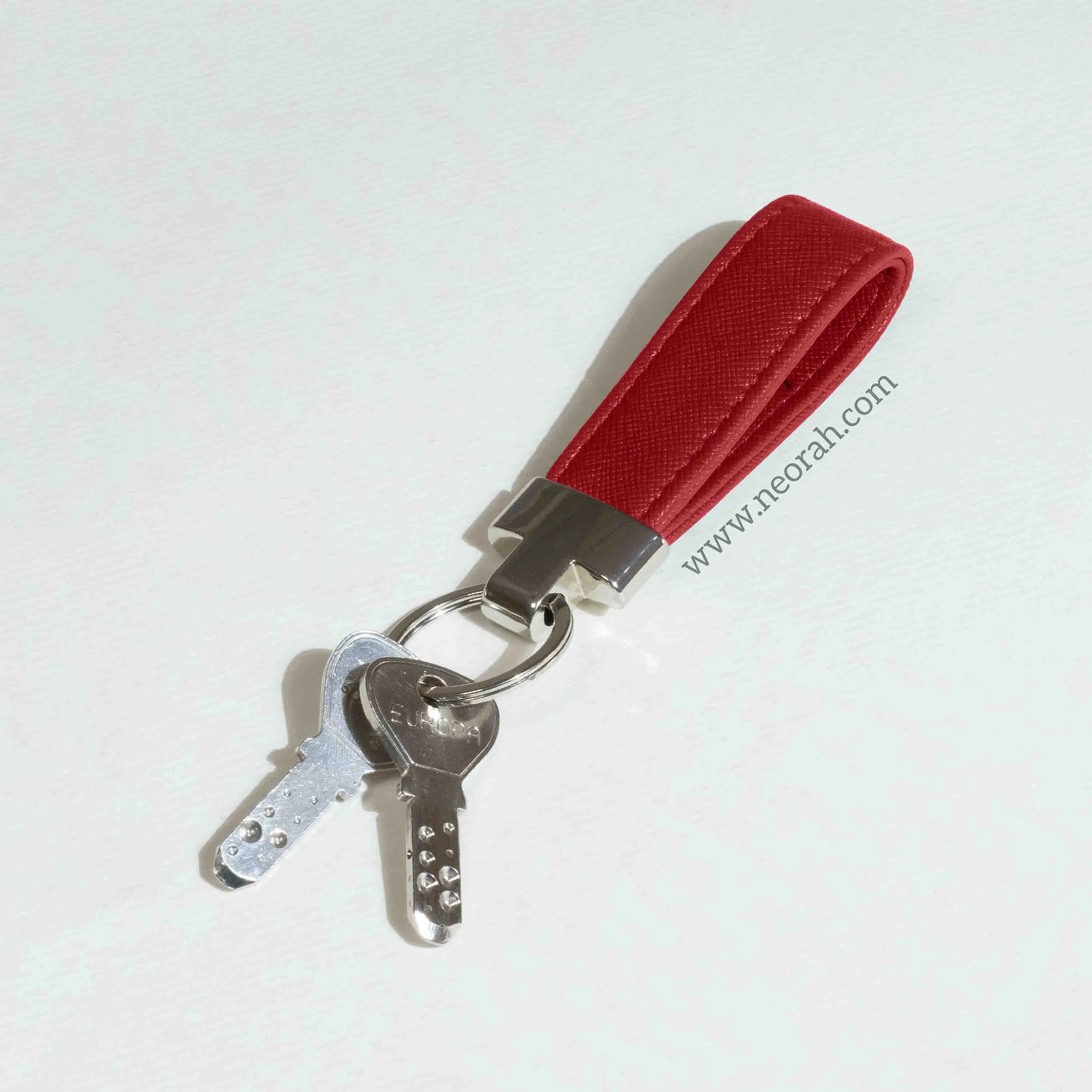 VEGAN LEATHER - METAL KEYCHAIN - Image 5