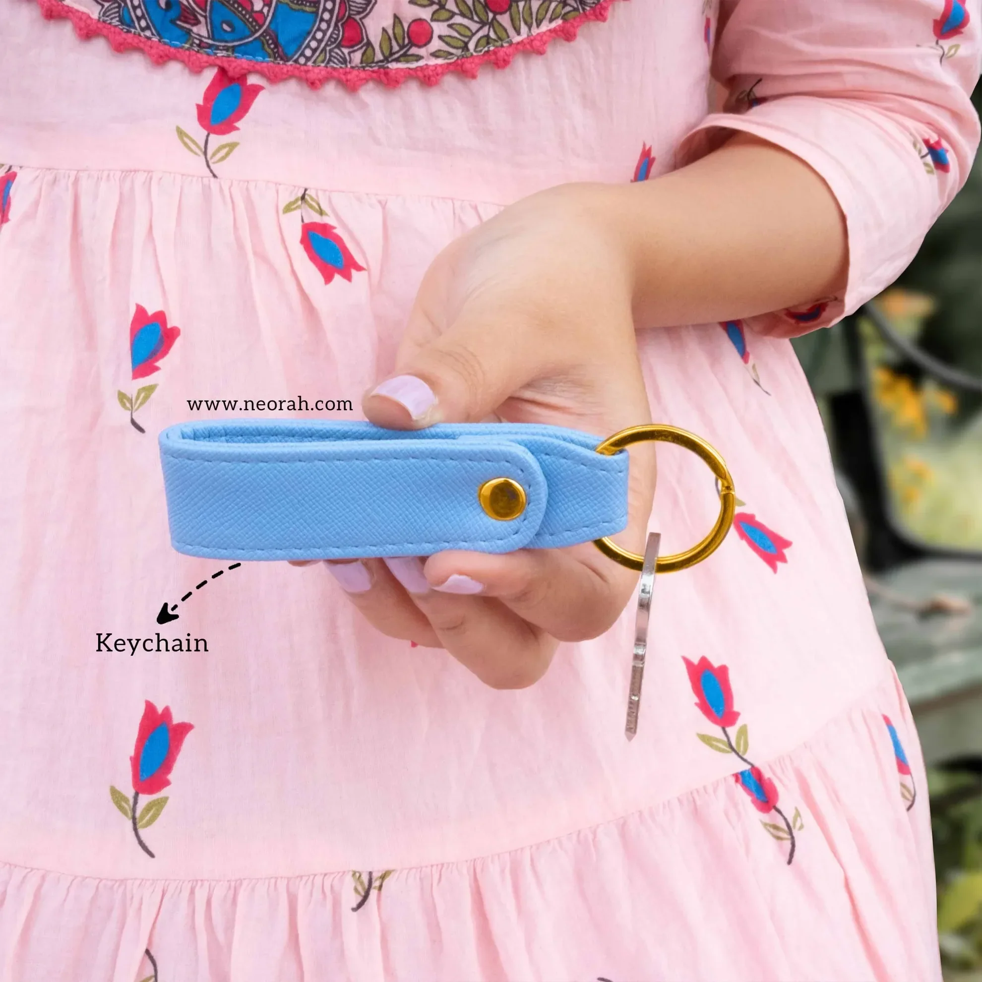 25MM ROUND RING KEYCHAIN - Image 3
