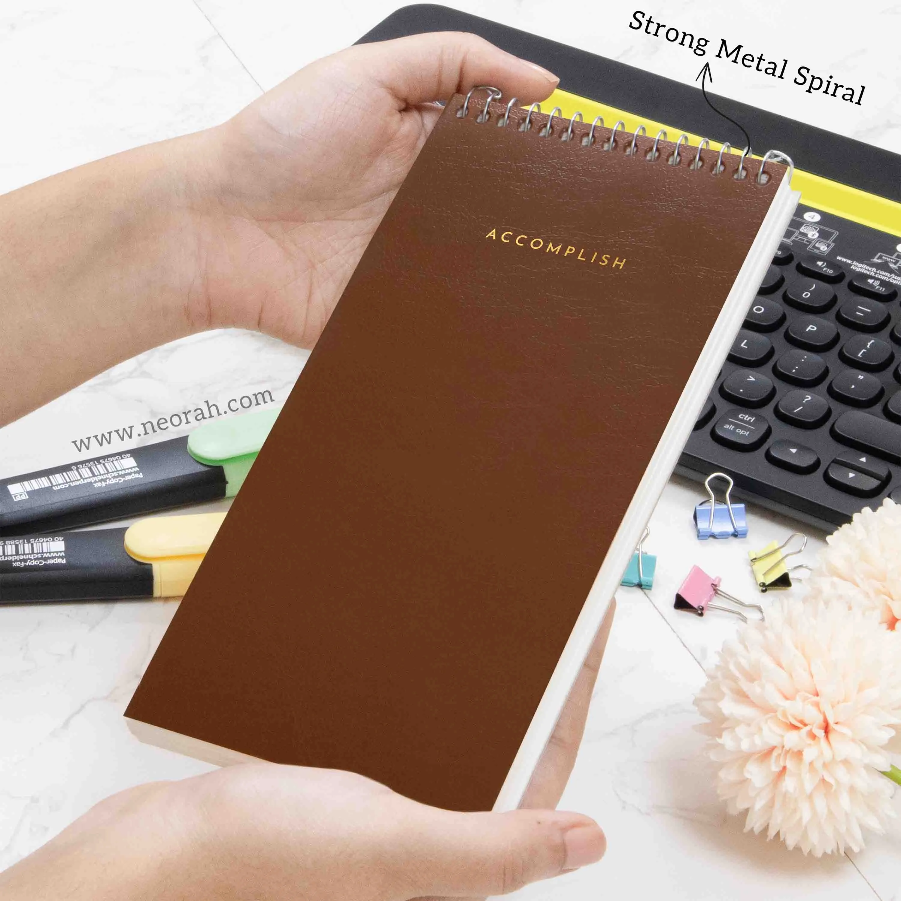 PETITE - UNDATED PLANNER- SOFT COVER - SPIRAL PAD - Image 15