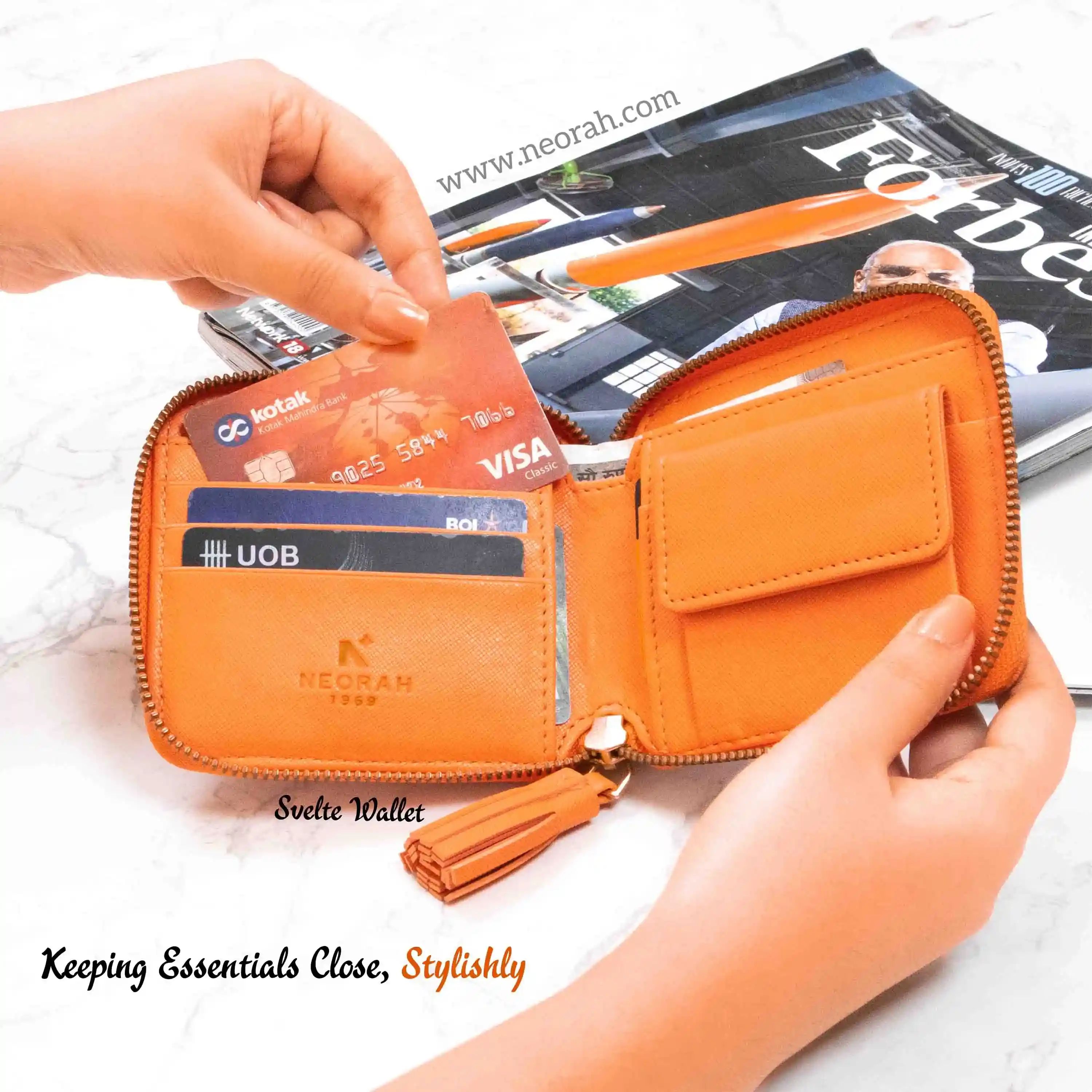 SVELTE – ZIPPER CARD & COIN POCKET WALLET - Image 54