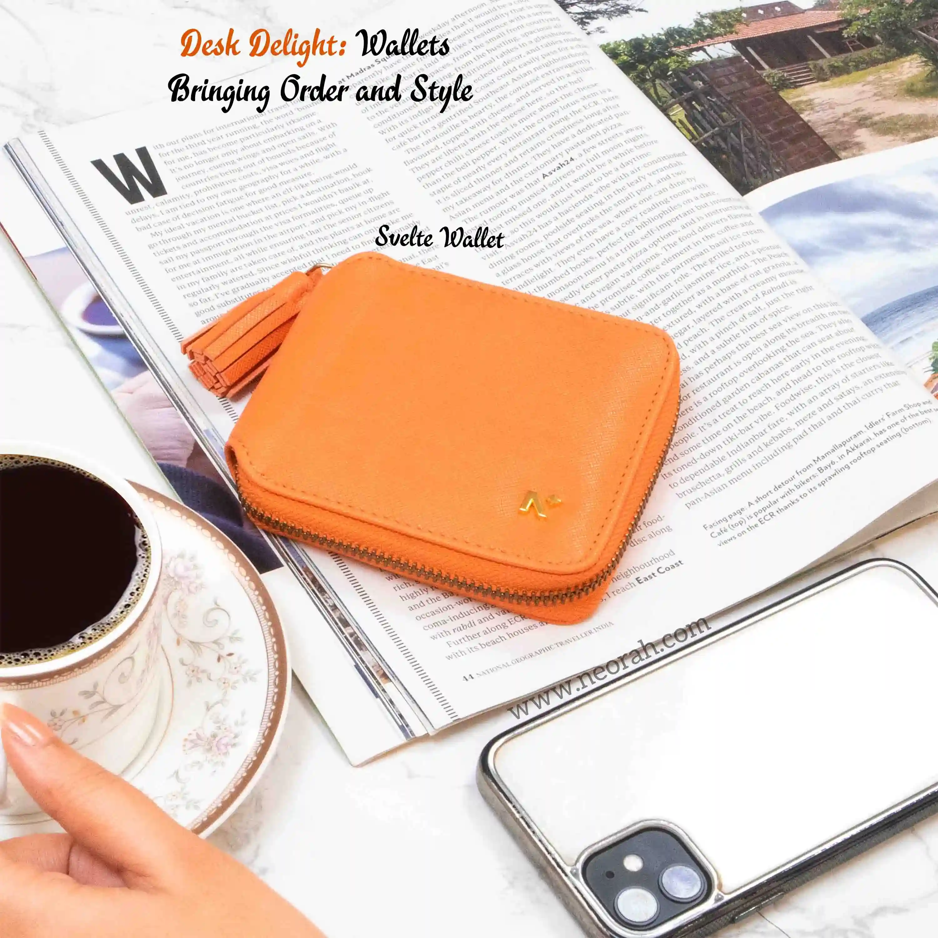 SVELTE – ZIPPER CARD & COIN POCKET WALLET - Image 57