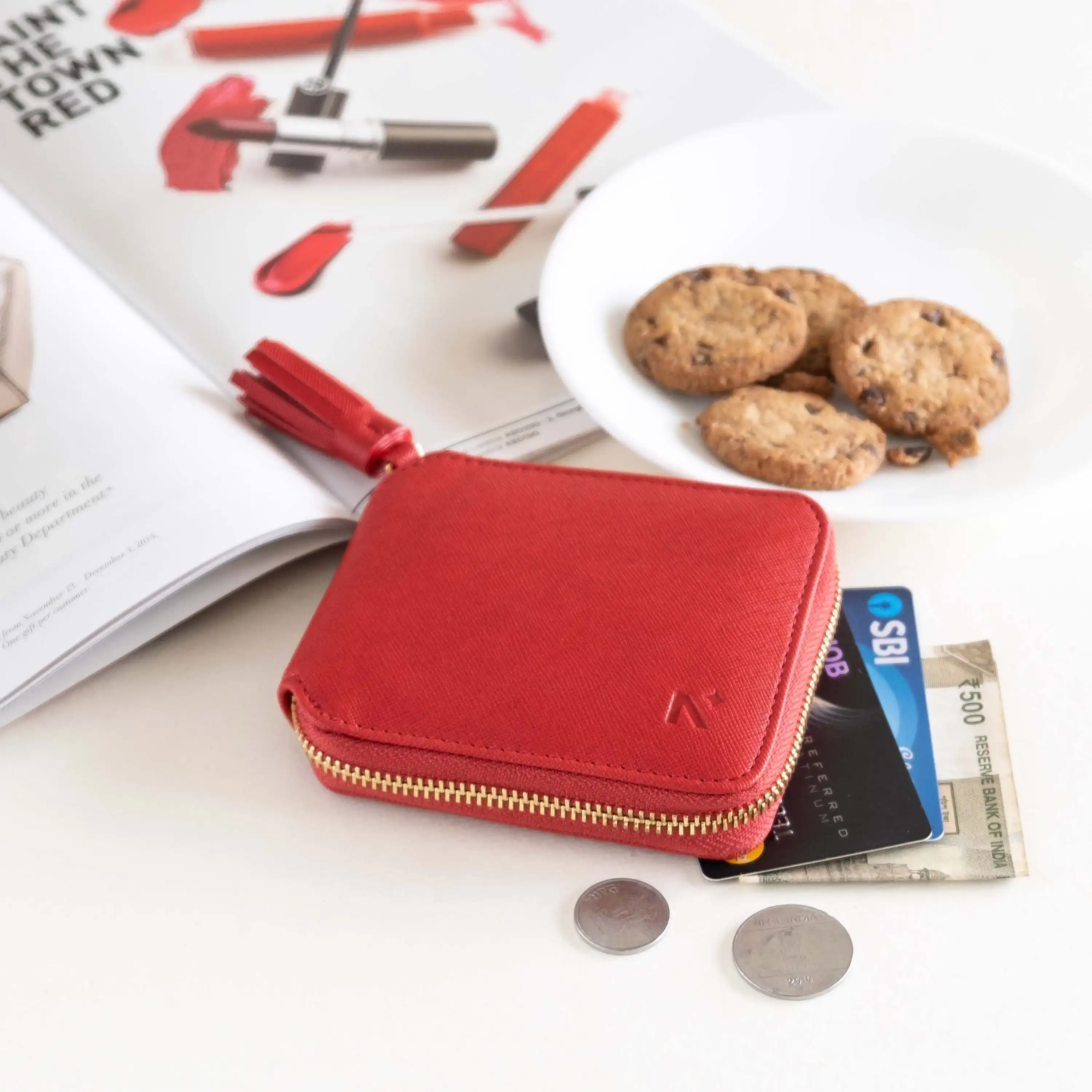 SVELTE – ZIPPER CARD & COIN POCKET WALLET - Image 70