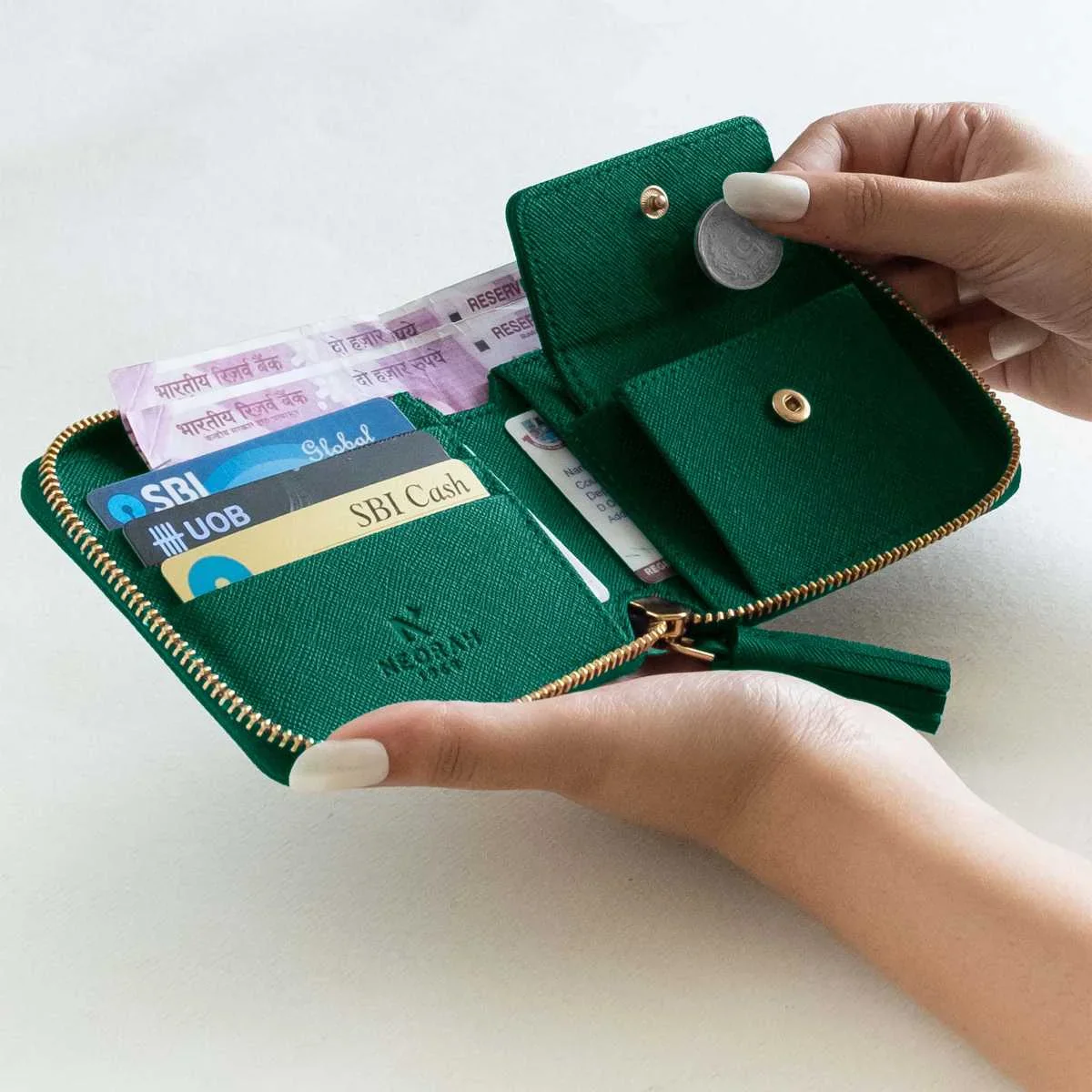 SVELTE – ZIPPER CARD & COIN POCKET WALLET - Image 75