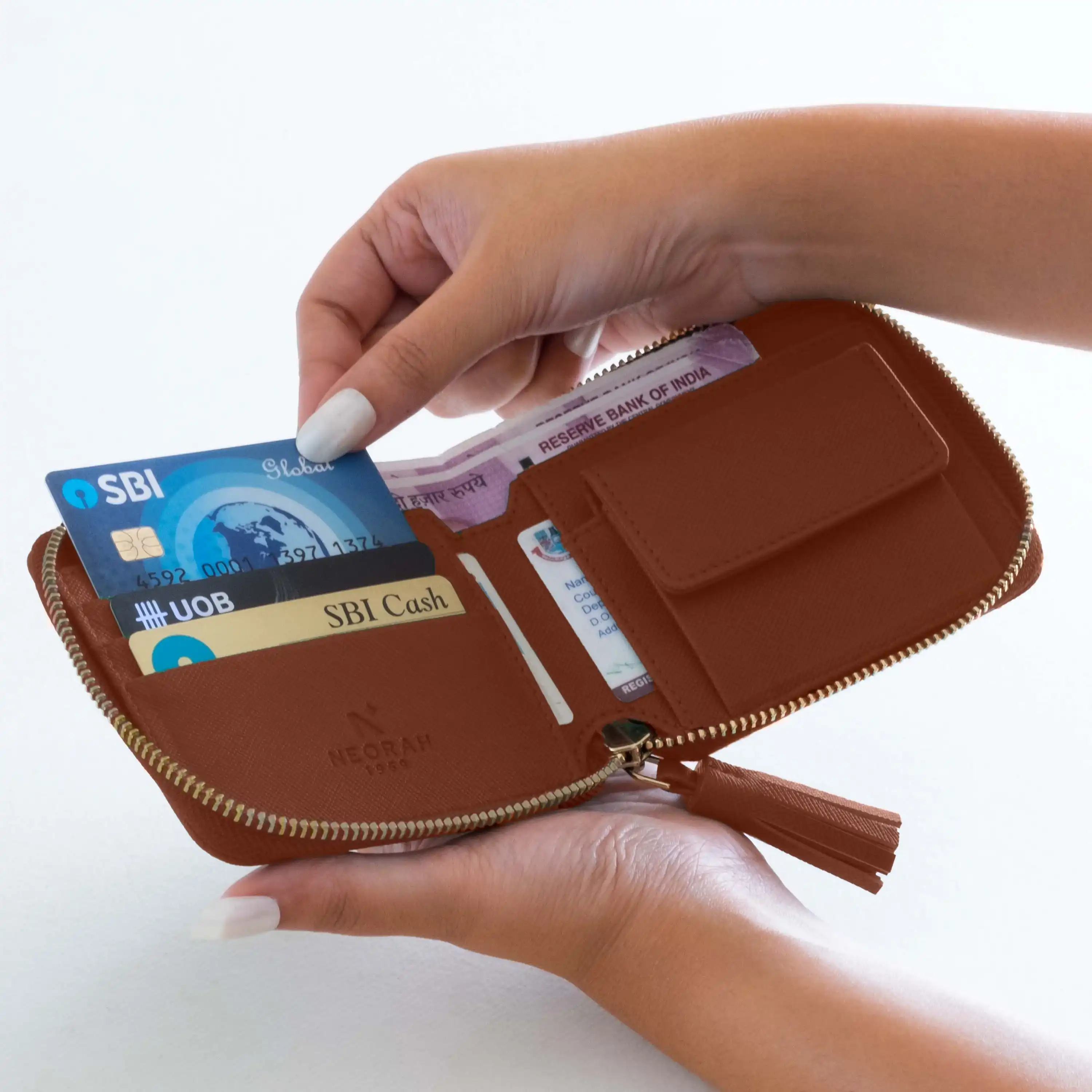 SVELTE – ZIPPER CARD & COIN POCKET WALLET - Image 81