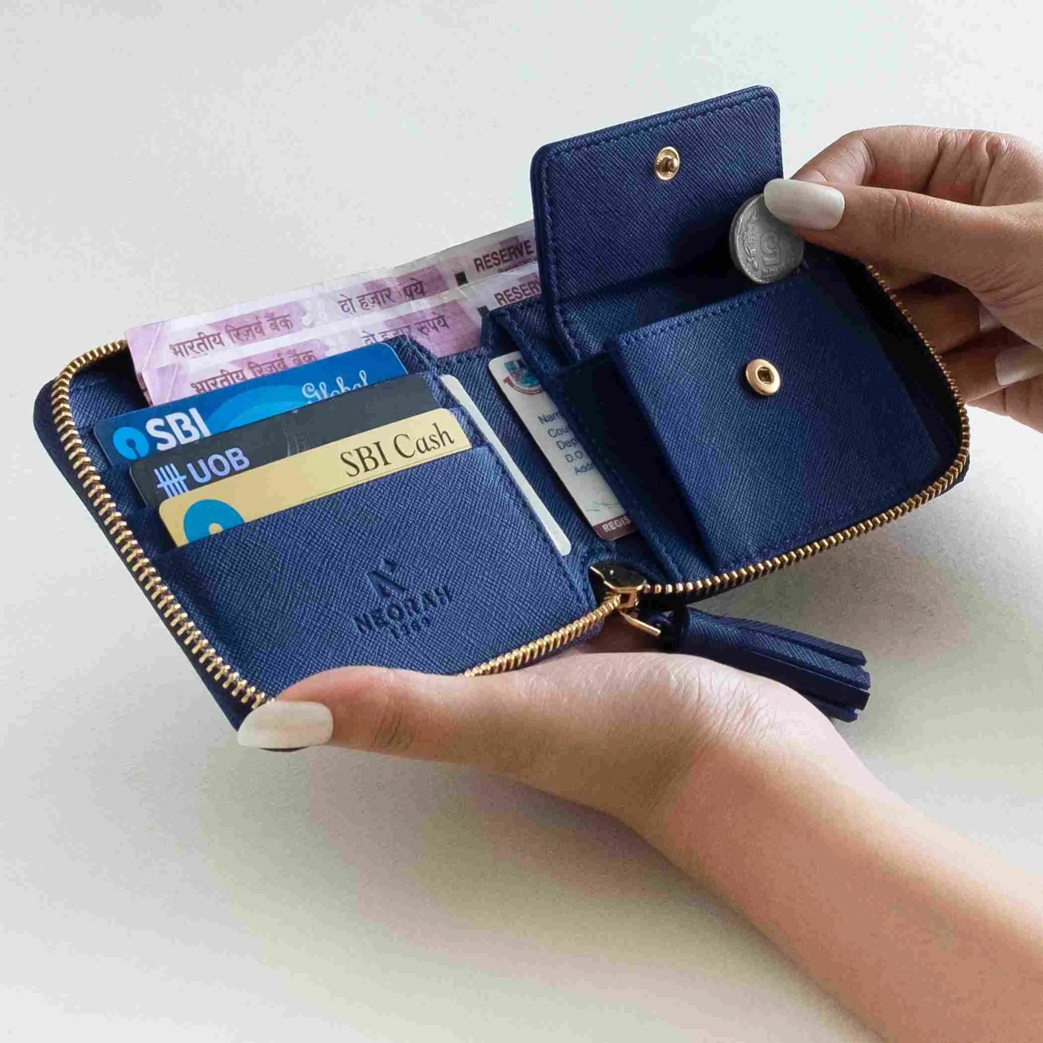 SVELTE – ZIPPER CARD & COIN POCKET WALLET - Image 89