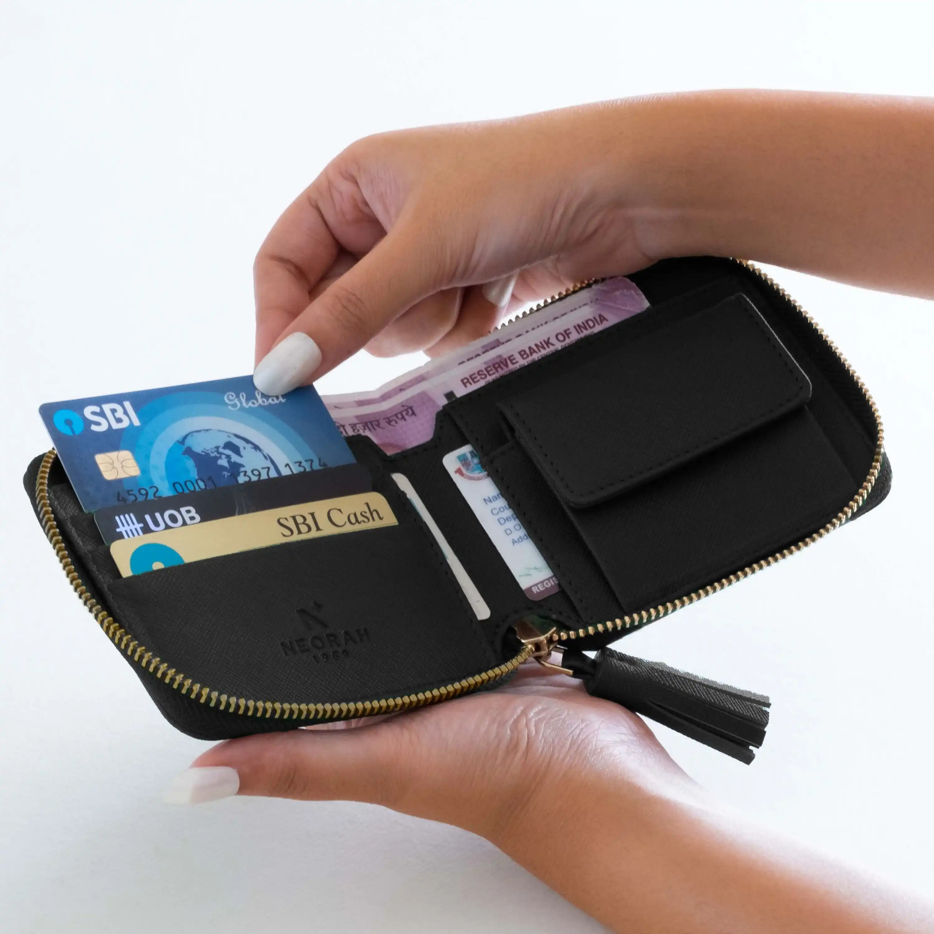 SVELTE – ZIPPER CARD & COIN POCKET WALLET - Image 96