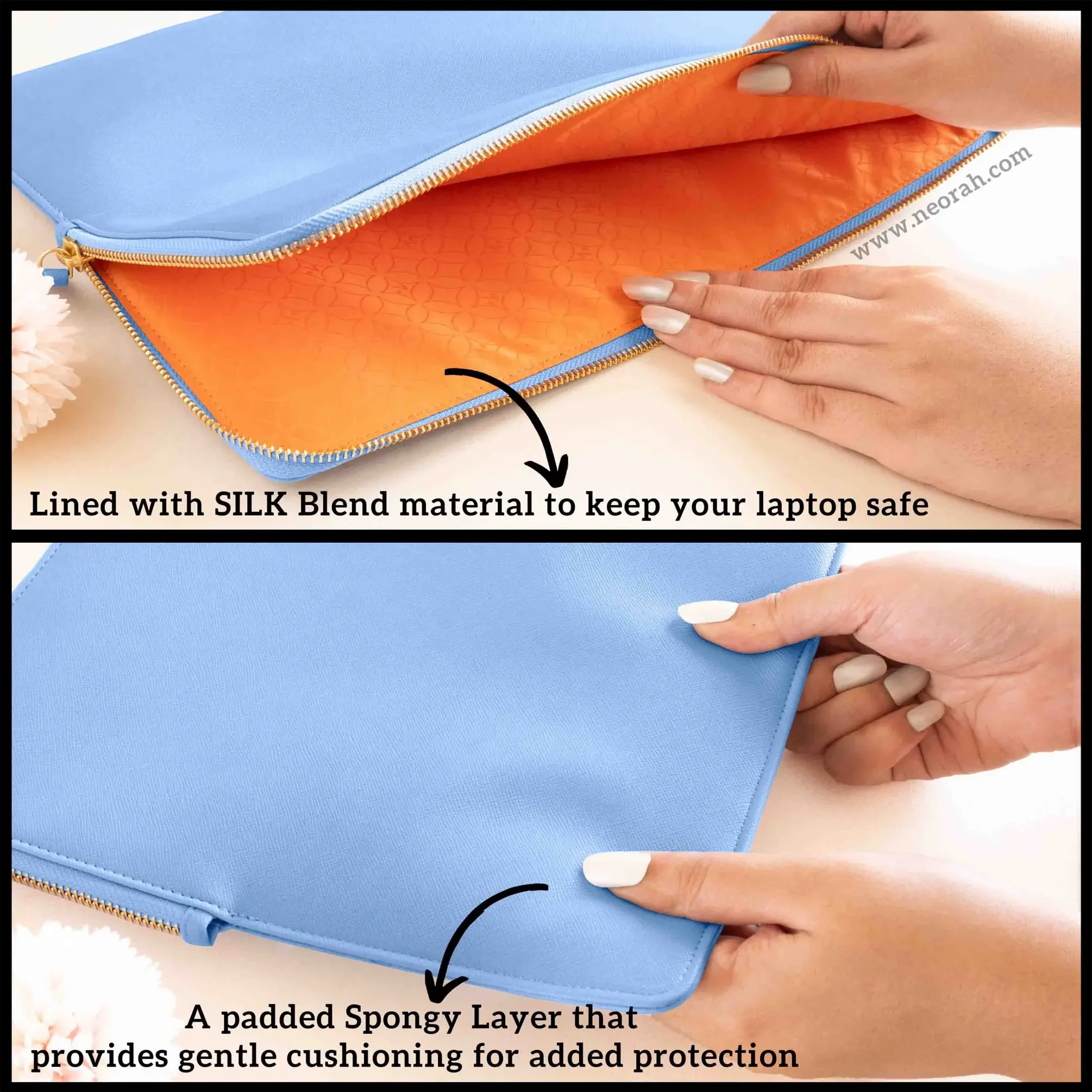 LAPTOP SLEEVE - ZIPPER CLOSURE - Image 23