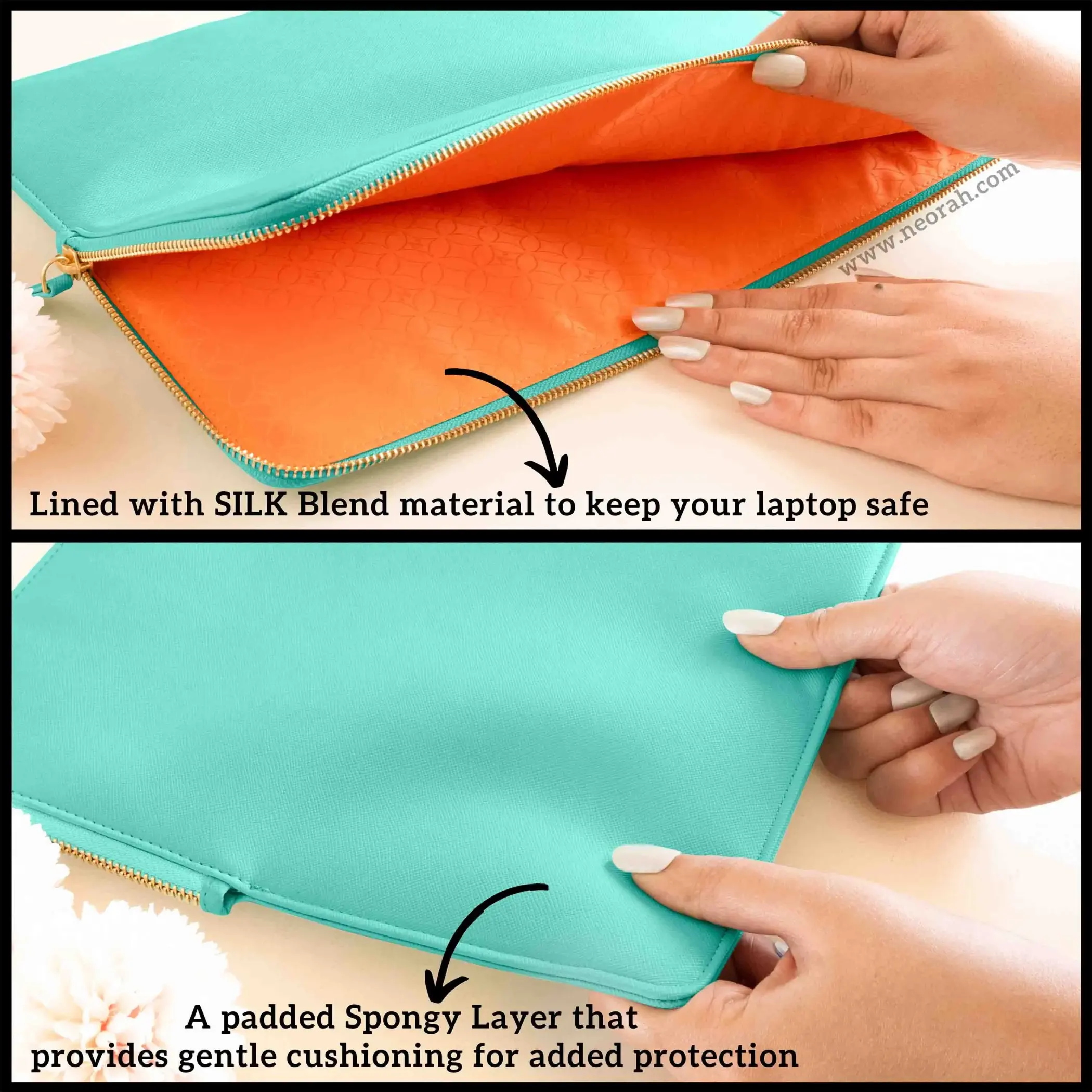 LAPTOP SLEEVE - ZIPPER CLOSURE - Image 35