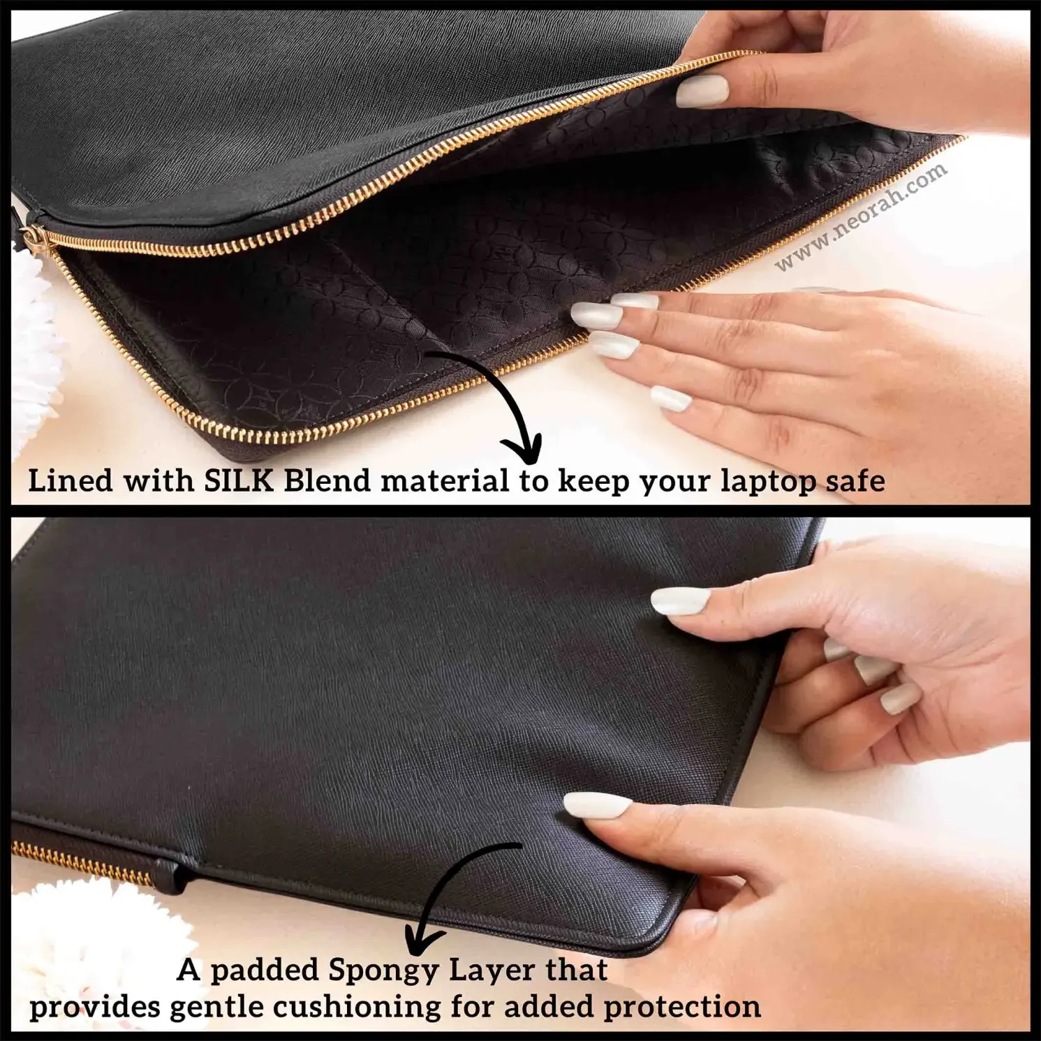 LAPTOP SLEEVE - ZIPPER CLOSURE - Image 4