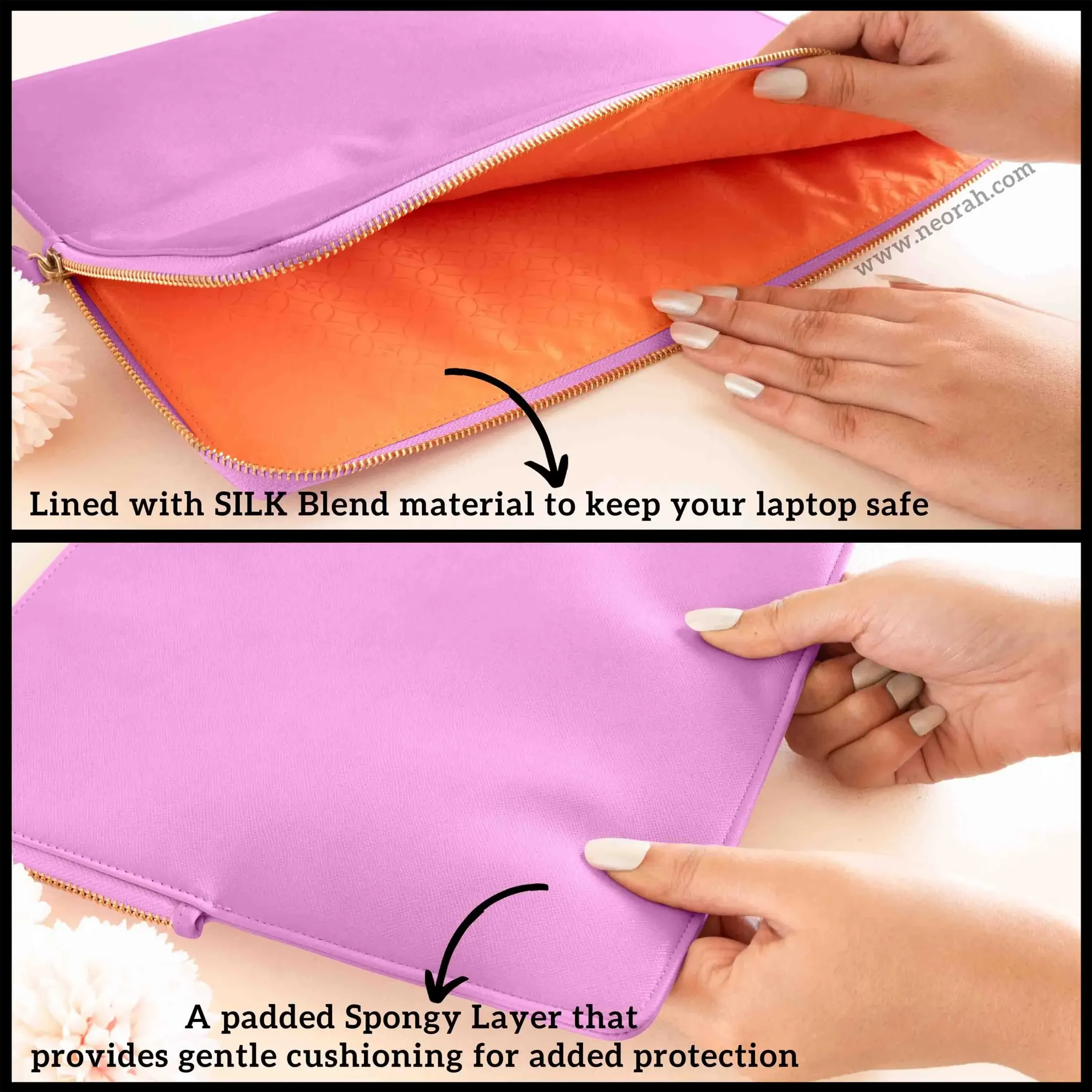 LAPTOP SLEEVE - ZIPPER CLOSURE - Image 43