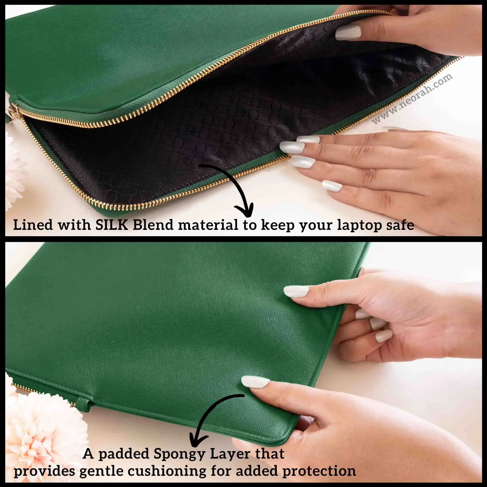 LAPTOP SLEEVE - ZIPPER CLOSURE - Image 55